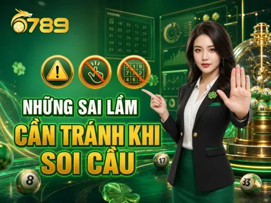 Những sai lầm cần tránh khi soi cầu tại 6789W gồm lựa chọn theo cảm tính, chạy theo chuỗi kết quả và bỏ qua quản lý ngân sách.